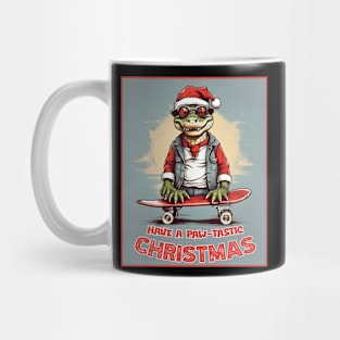 Christmas gator Mug